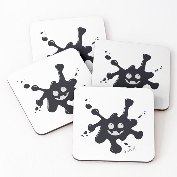 Item preview, Ink Splat Monster designed and sold by Gryphongrl.