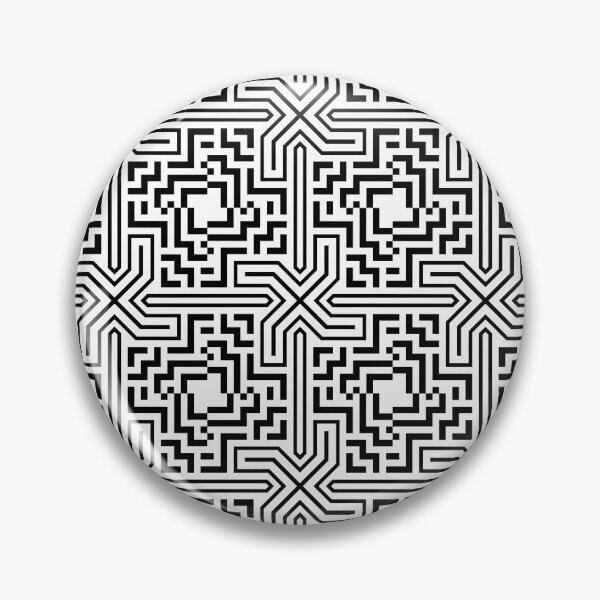 Item preview, Retro Art Deco Geometric Pattern 24.085.1 designed and sold by Space & Care - Art Deco GeoMetrica.