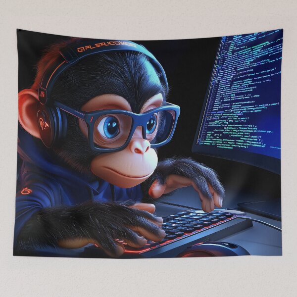 Item preview, Coding Monkey designed and sold by silp159.