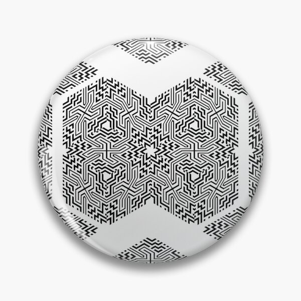 Item preview, Retro Art Deco Geometric Pattern 24.085.2 designed and sold by Space & Care - Art Deco GeoMetrica.