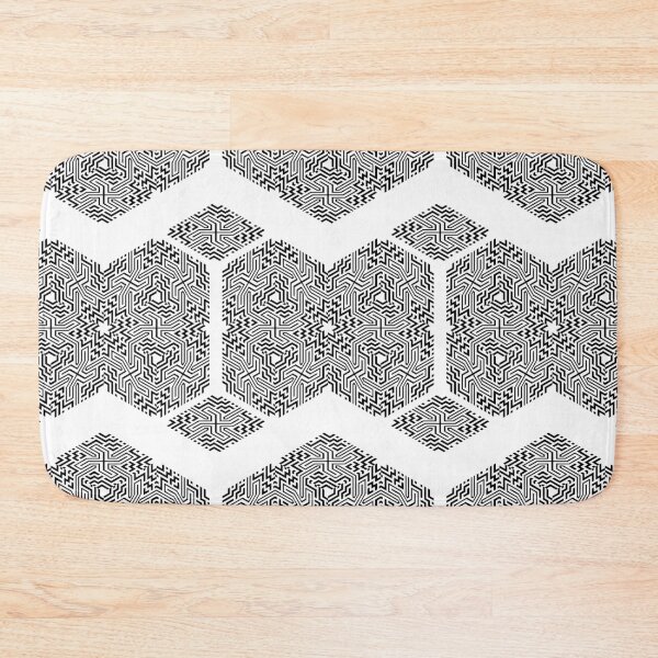 Item preview, Retro Art Deco Geometric Pattern 24.085.2 designed and sold by Space & Care - Art Deco GeoMetrica.