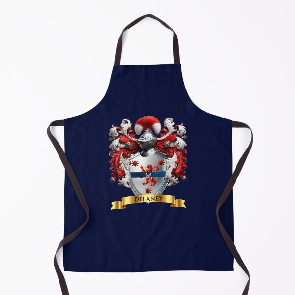 Item preview, Delaney Family Crest – Authentic Irish Coat of Arms, Heraldic Art for Genealogy & History Lovers designed and sold by Highlandkings.
