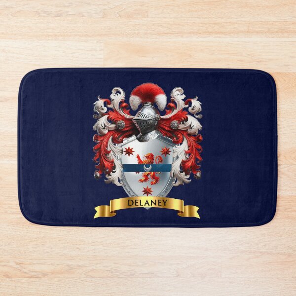 Item preview, Delaney Family Crest – Authentic Irish Coat of Arms, Heraldic Art for Genealogy & History Lovers designed and sold by Highlandkings.