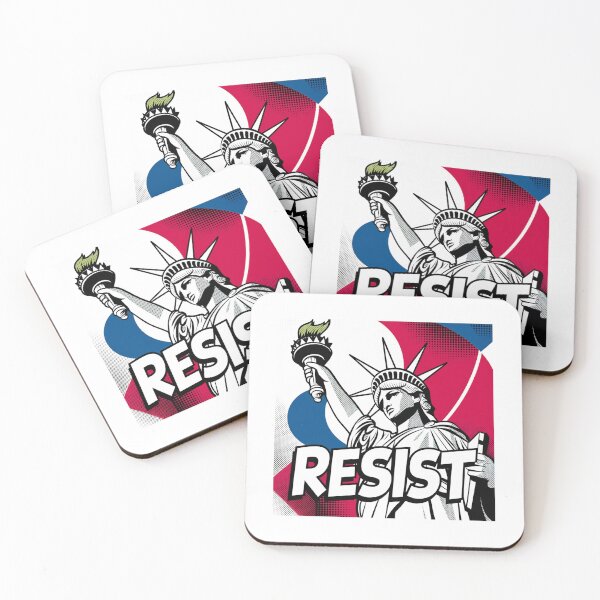 Item preview, America, USA, RESIST, peaceful, funnyfits70, Humor, Funny, retro, vintages, funny quotes, animal humor, designed and sold by FunnyFits70.