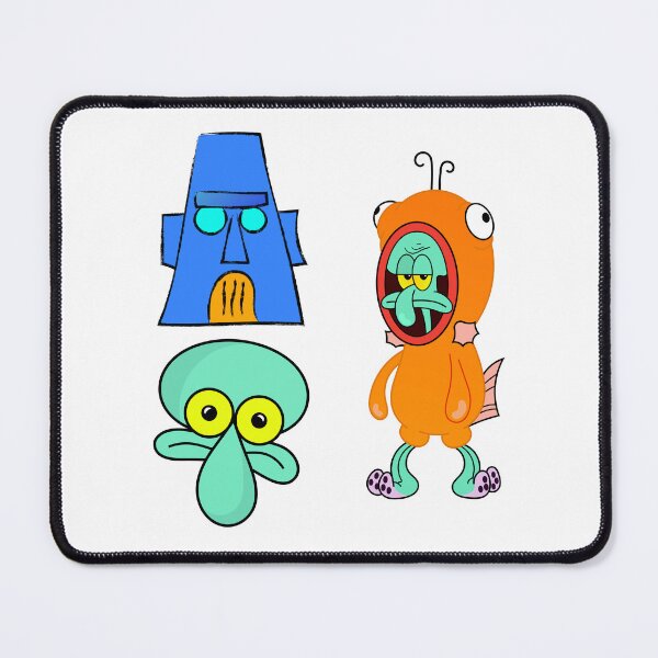 Item preview, Pack 4 Spongebob Squidward tentacles, squidward house and squidward loser designed and sold by DibujandoPorfa.