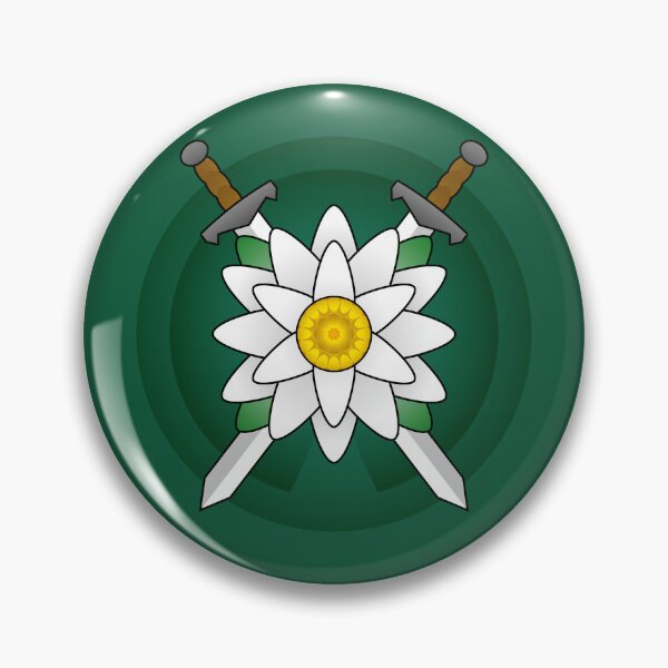 Item preview, Two Swords and Lily - Green Background designed and sold by HighwaterArt.