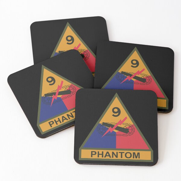 Item preview, SSI - 9th Armored Division w Name Tape X 300 designed and sold by Military Insignia Products.