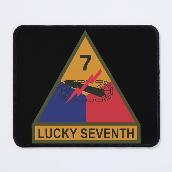 Item preview, SSI - 7th Armored Division w Name Tape X 300 designed and sold by Military Insignia Products.