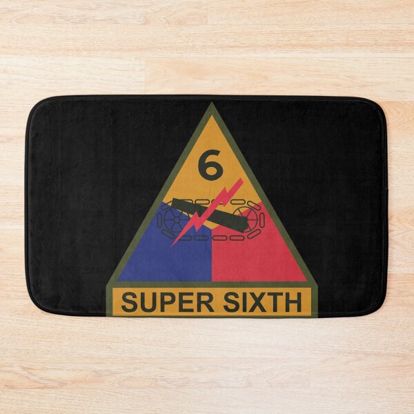 Item preview, SSI - 6th Armored Division w Name Tape X 300 designed and sold by Military Insignia Products.