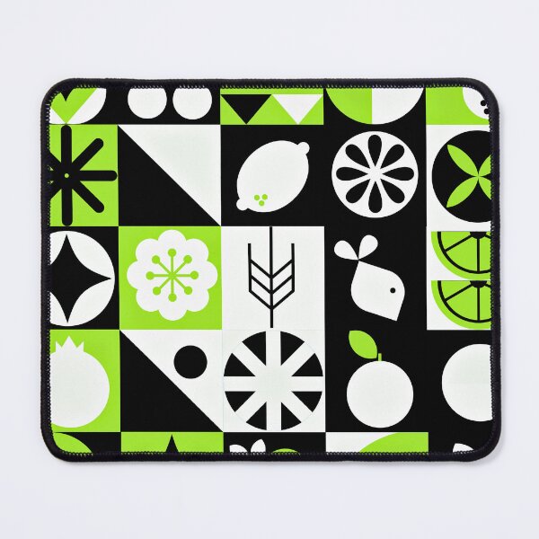 Item preview, Mid-Century Modern Bauhaus Lime Green, White, Black Design designed and sold by DEC02.