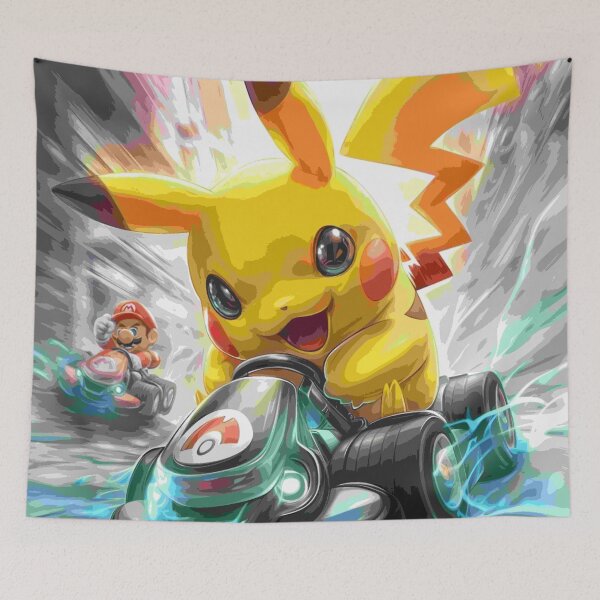 Item preview, New Player Enters the Race! designed and sold by MrComiCanvas.