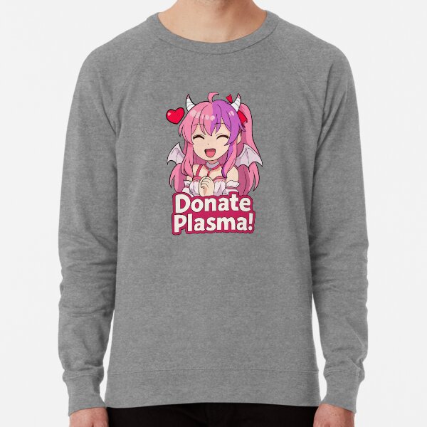 Item preview, Ironmouse Mario Party Style Sticker "Donate plasma!" designed and sold by Valcristortiz.