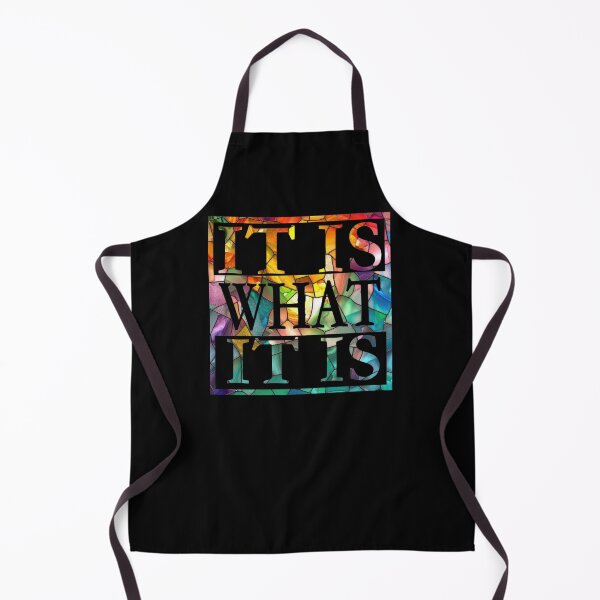 Item preview,  IT IS WHAT IT IS STAINED GLASS designed and sold by Talk of the Town.