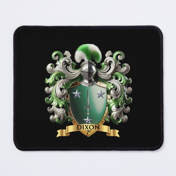 Item preview, Dixon Family Crest – Authentic Heraldic Coat of Arms, Medieval Ancestry Design designed and sold by Highlandkings.