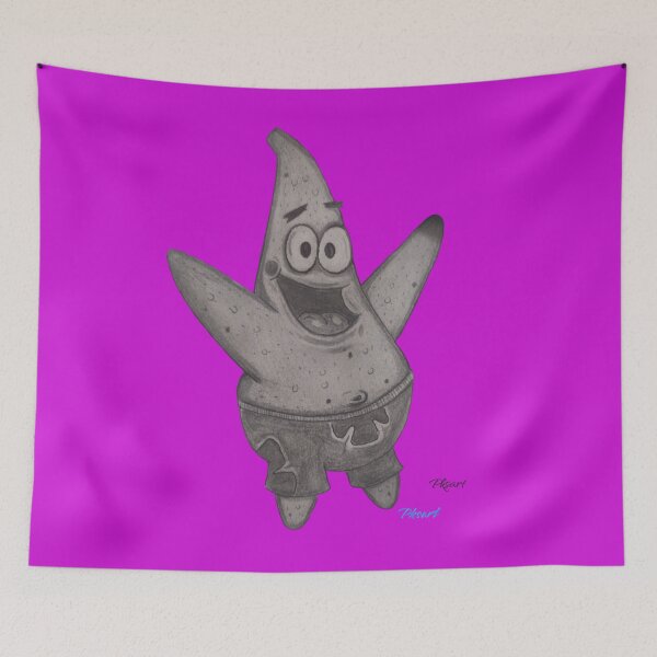 Item preview, Patric cartoon pencil drawing art  designed and sold by pksart1.