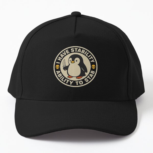 Aperçu de l'œuvre Pingouin J'ai la capacité de poignarder Pingouin drôle et mignon créée et vendue par TynesDesign.