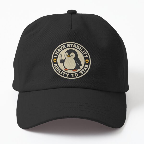 Aperçu de l'œuvre Pingouin J'ai la capacité de poignarder Pingouin drôle et mignon créée et vendue par TynesDesign.