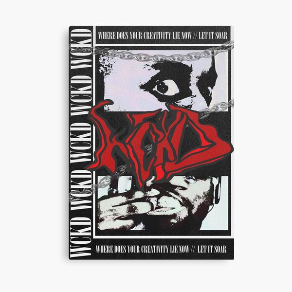 Aperçu de l'œuvre Affiche WCKD créée et vendue par WCKDSage.