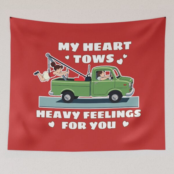 Item preview, My Heart Tows Heavy Feelings For You V2 designed and sold by Scaryzz.