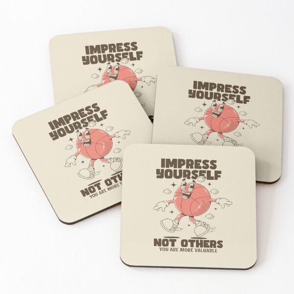 Item preview, Impress yourself, not others. Basketball character designed and sold by adipra.