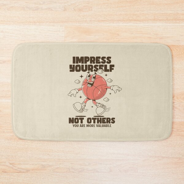 Item preview, Impress yourself, not others. Basketball character designed and sold by adipra.