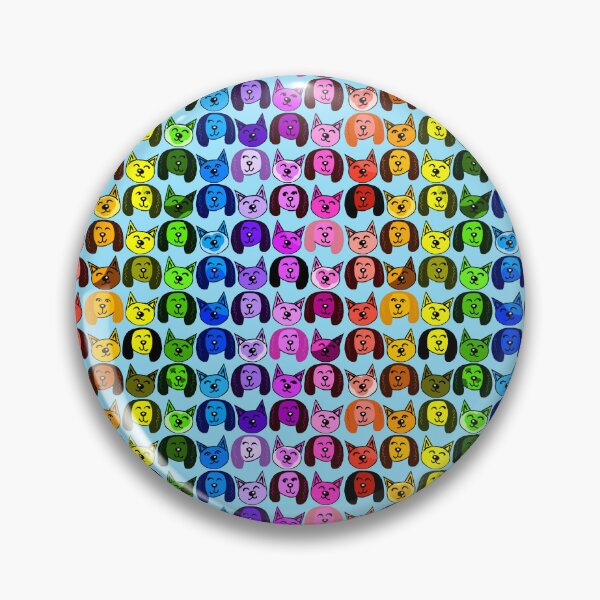 Item preview, Happy Rainbow Dogs and Cats designed and sold by Kyle Lefort.