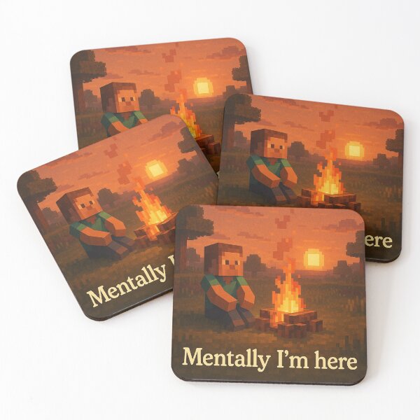 Item preview, Cozy Campfire at Sunset designed and sold by AdvancedArchive.
