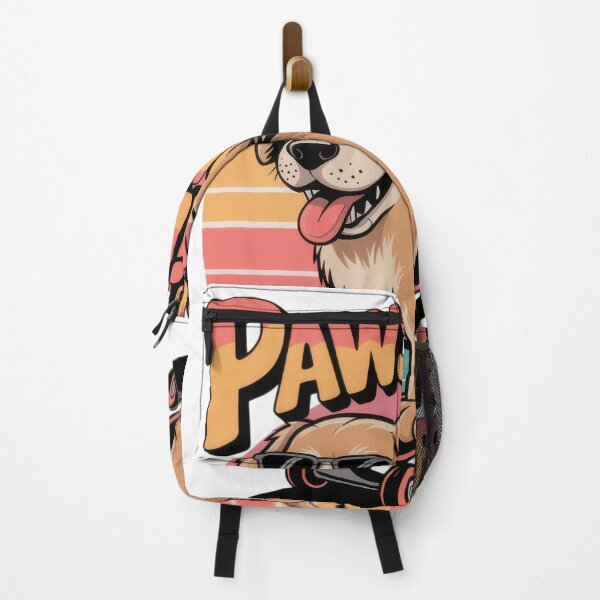 Item preview, Pawsitive Vibes Only – Cool Dog Skateboarding Retro Design designed and sold by EpicMediaShop.