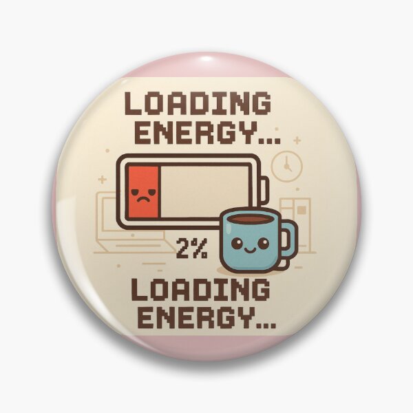 Item preview, Loading Mood Pixel Design Monday Office designed and sold by All Creative Designer.