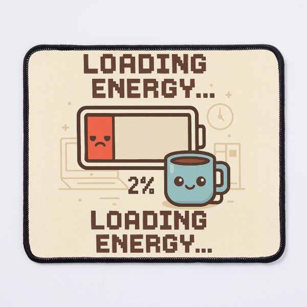 Item preview, Loading Mood Pixel Design Monday Office designed and sold by All Creative Designer.
