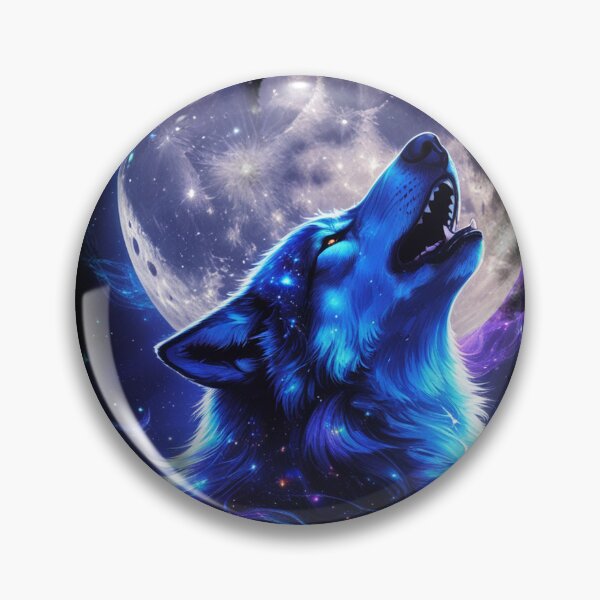 Item preview, Galaxy Wolf Howling designed and sold by KA DESIGNS.