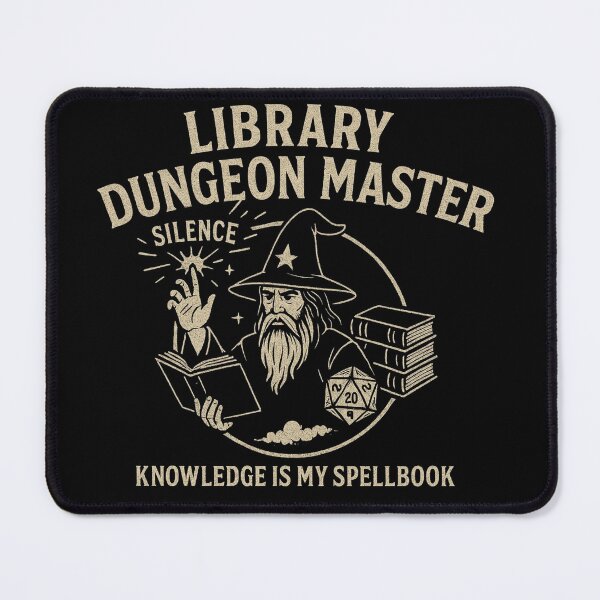 Item preview, Library Dungeon Master designed and sold by PrometheanAppCo.