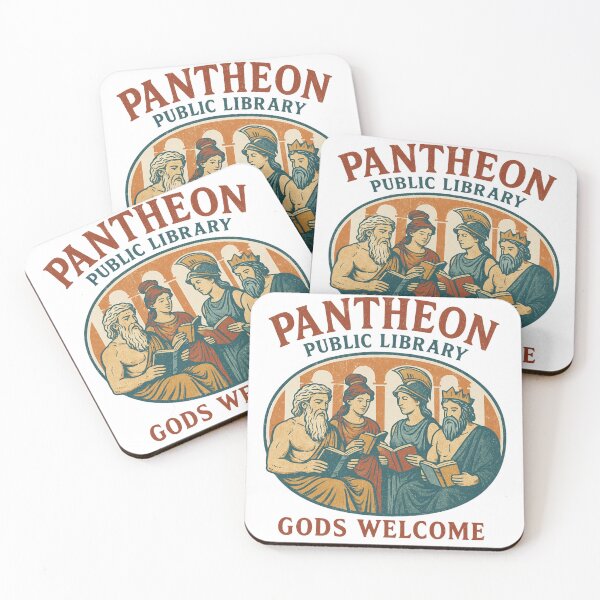 Item preview, Pantheon Public Library designed and sold by PrometheanAppCo.