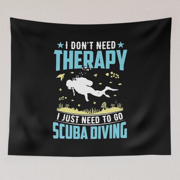 Item preview, I Need Scuba Diving Art designed and sold by Back2Collage.