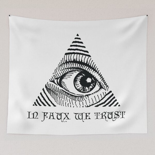 Item preview, En Faux confiamos designed and sold by FAUXandCo.