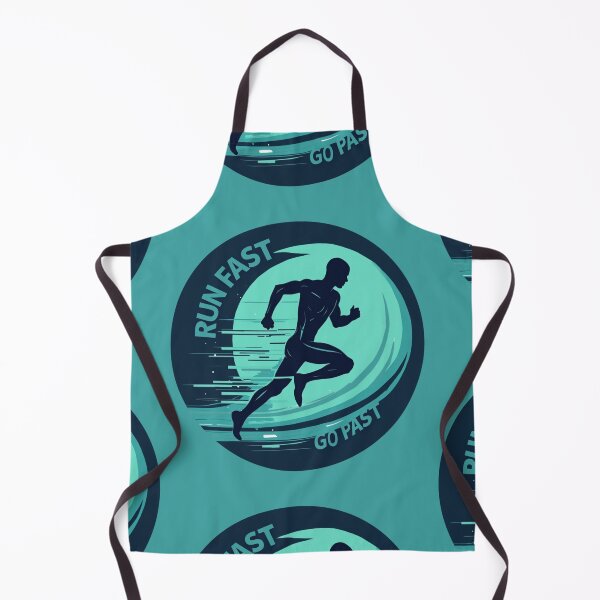 Item preview, Run Fast Go Past – Bold Running & Triathlon Speed Design designed and sold by Triathlongram.