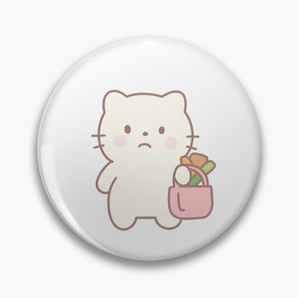 Item preview, Groceries Are Expensive Sad Cute Cat Kawaii Hand-Drawn designed and sold by strawberrycups.