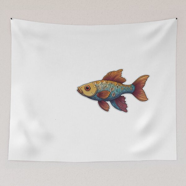 Item preview, Fish Design 9 designed and sold by ESASSHOP.