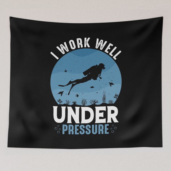 Item preview, Funny Scuba Diving Art designed and sold by Back2Collage.