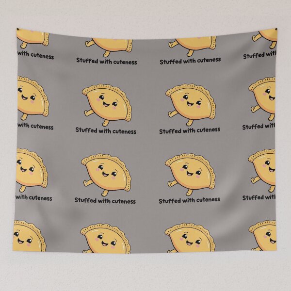 Item preview, Kawaii Empanada – Filled with Tenderness Design designed and sold by All Creative Designer.