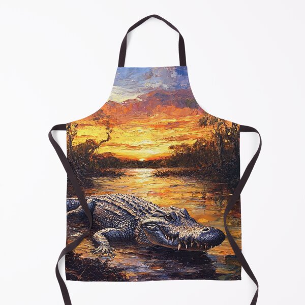 Item preview, Sunset Sentinel of the Swamp designed and sold by Pixel Junkies Studio.