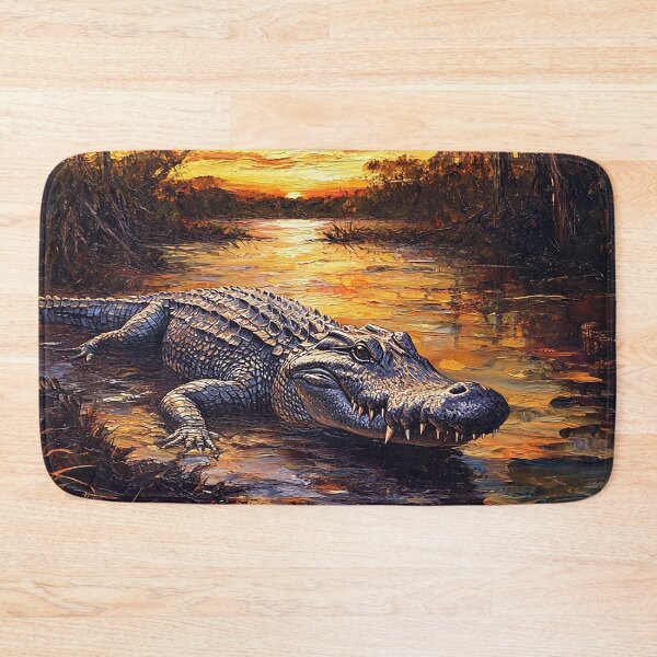 Item preview, Sunset Sentinel of the Swamp designed and sold by Pixel Junkies Studio.