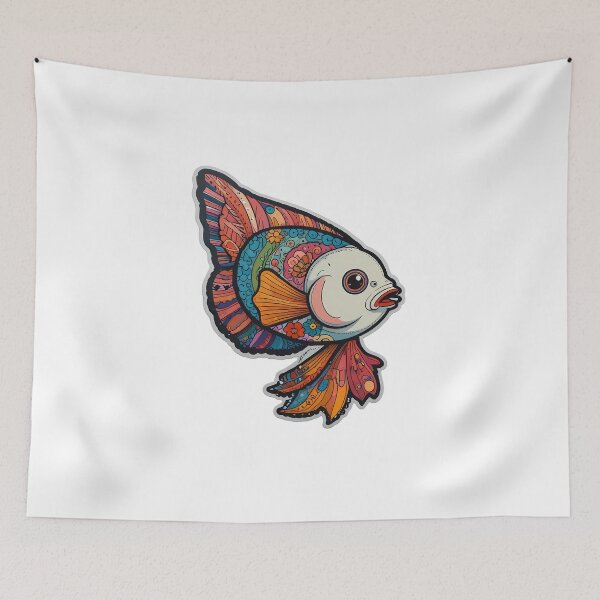 Item preview, Fish Design 10 designed and sold by ESASSHOP.