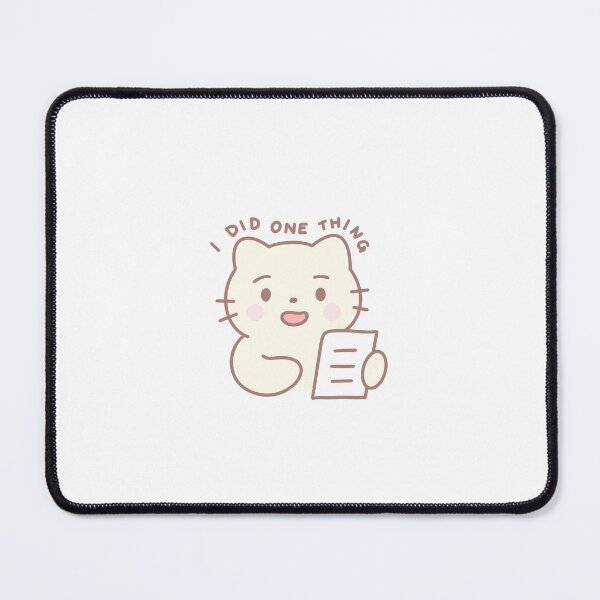 Item preview, I Did One Thing! Cute Cat Adulting Kawaii designed and sold by strawberrycups.