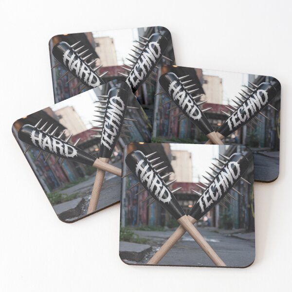 Item preview, Hard Techno. Underground music baseball spike bats designed and sold by paulo silveira.