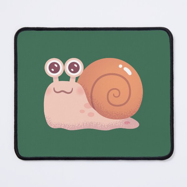 Item preview, Cute Snail With Orange Shell designed and sold by rustydoodle.