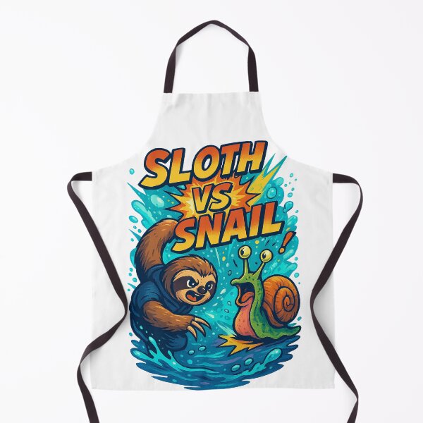 Item preview, Sloth vs Snail Anime designed and sold by CoolCrazyQuirky.