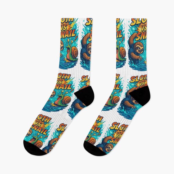 Item preview, Sloth vs Snail Anime designed and sold by CoolCrazyQuirky.