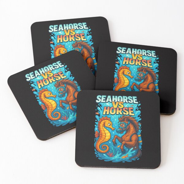 Item preview, Sea horse vs horse designed and sold by CoolCrazyQuirky.