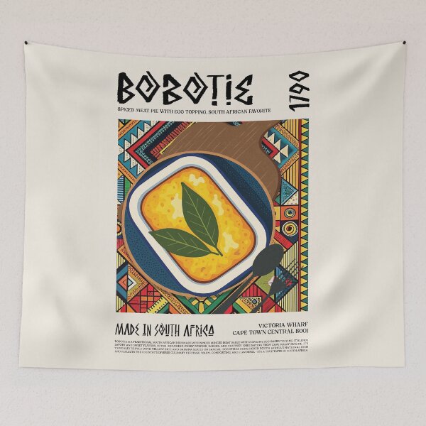Item preview, Bobotie Wall Art designed and sold by SurfolioPrints.